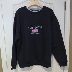 NWOT Navy London Sweatshirt Size XL